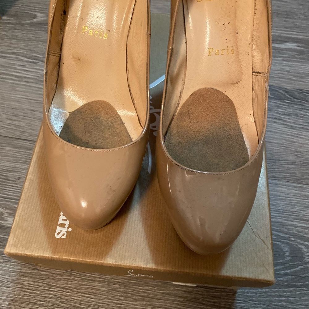 Christian Louboutin Bianca Heels Size 40 - Picture 3 of 5